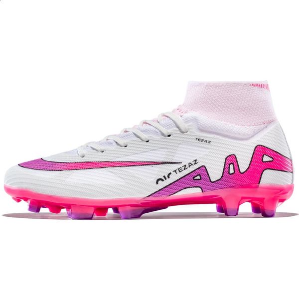 Herren Fußballschuhe Frauen TFFG Fußballstiefel Nonslip Stollen traning Gras -Sneaker Teenager im Freien atmungsaktive Sportschuhe 240416