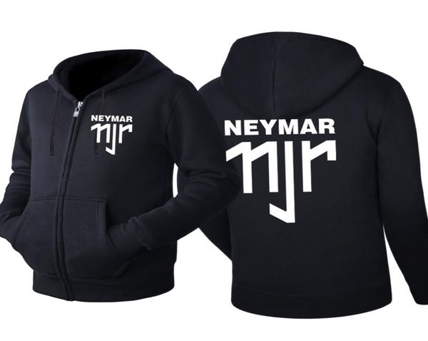 Nuovo Neymar 11jr con cappuccio con cappuccio con cappuccio con cerniera con cerniera molla con cappuccio autunno a maniche lunghe giacche maschile da binari indossato casual vestito1650266