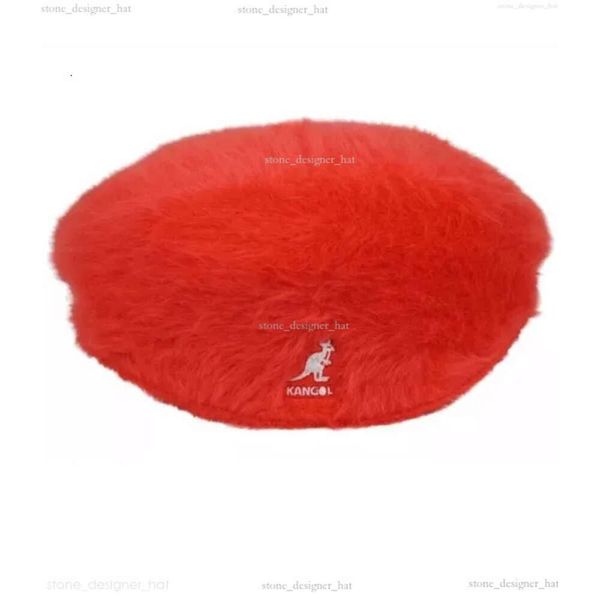 Ball Caps 2023 Kangol Tide Brand Kangaroo Beret Fashion Мужская и женская шляпа мех