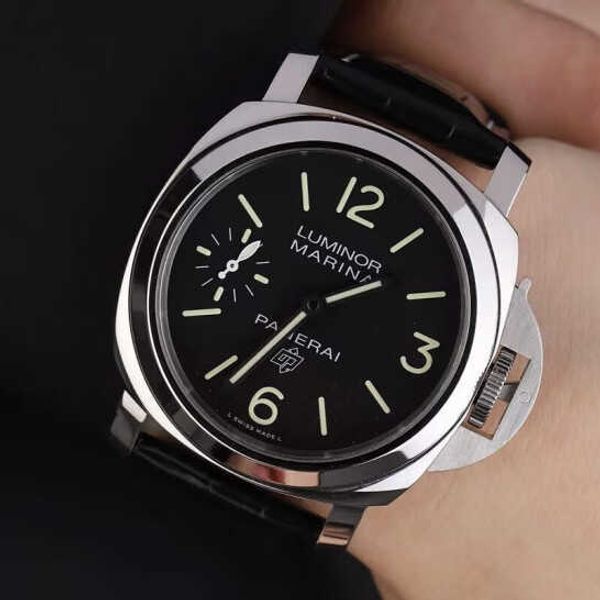 Relógio automático de punho Panerai Swiss Watch Luminor Series Manual Mechanical Mech Mens Watch Relógio 44mm PAM00776