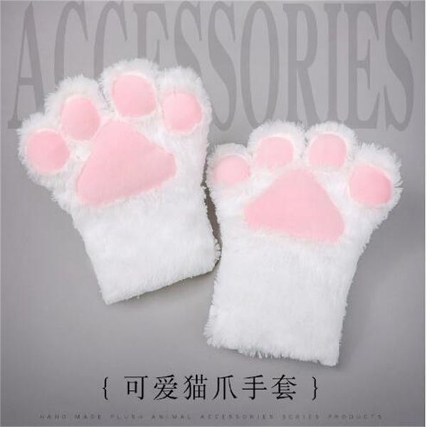 Luta e fofa Cosplay Plawle Cosplay Props Cat Paw Luvas de pata de gato AB231