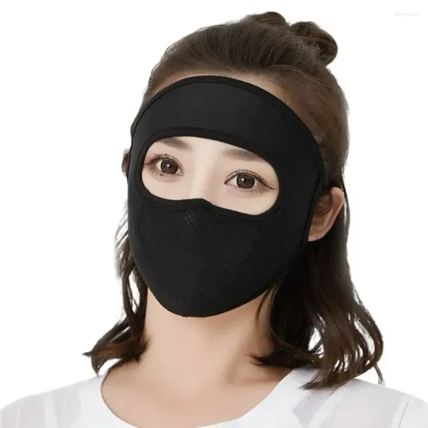 Шарфы анти-UV-сетчатое лицо щит солнцезащитный крем вуаль сплошной цвет летняя маска приводная крышка Джини Умне