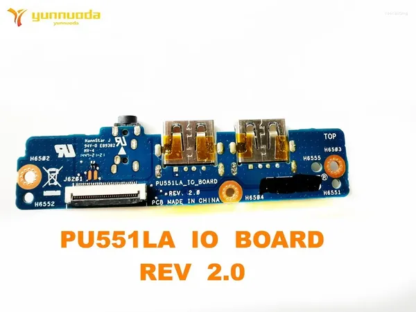 Computerkabel Original für ASUS PU551LA USB Board Audio IO Rev 2.0 Gut getestet