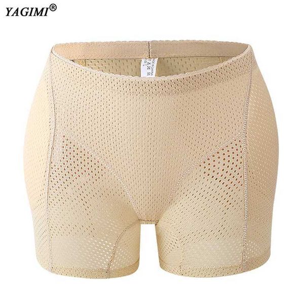 Shaper de barriga de cintura yagimi booty hip aprimorador invisibla elevador abafador de punho de calça de calça de calça boyshorts shapewear calcinha de quadril Q240430