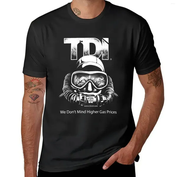 Tops da uomo Tops Technical Diving International (TDI)- TDI Rebreather Prezzi più alti Gas T-shirt maglietta Casa di moda coreana vestiti da uomo