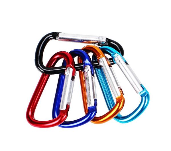 Torna di blocco del tastino per clip per clip da campo Carabiner in lega per arrampicarsi su Outodoor 500PCS3418468