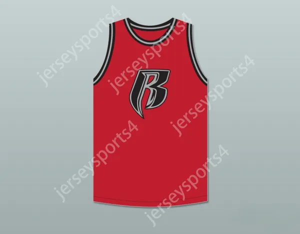 Custom Nay Mens Youth/Kids DMX 84 Rough Ryders Red Basketball Jersey 1 Top сшитый S-6xl