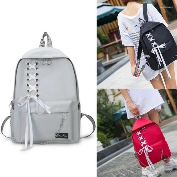 Backpack Moda Girl School School Student Student Laptop Kids Bags for Teenage Girls Women Backpacks