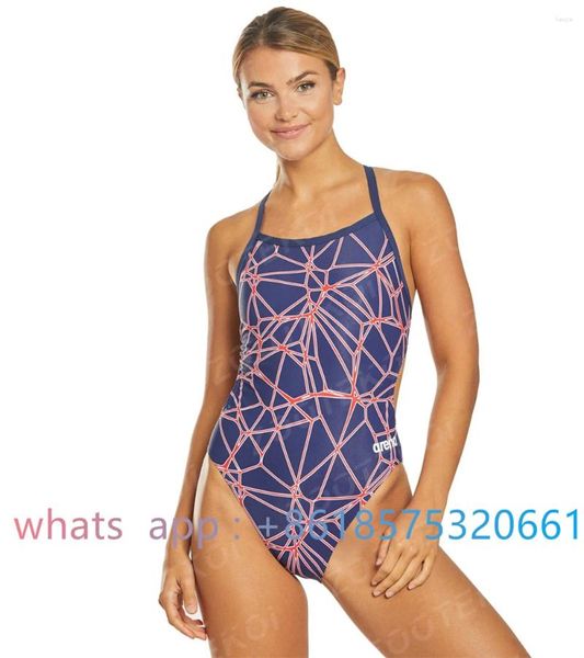 Frauen Badebekleidung 2024 Frauen Pro Team One Piece Sexy Bad Badeanzug wettbewerbsfähig funktionelles Training Schwimmstrand Badeanzug