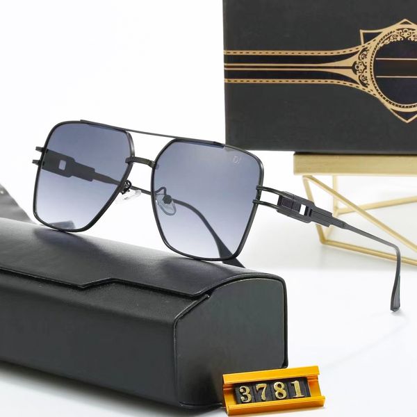 Мода Metal Dita Солнцезащитные очки Мужские дизайнерские солнцезащитные очки Man Brand Top Temple Sonnenbille Polarize Женские солнце