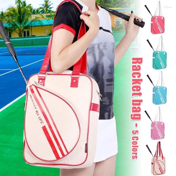 Omuz Çantaları Taşınabilir Kadın Çanta Badminton Tenis Raket Çantası Spor Kuru Islak Ayırma Fitness Dış Mekan Taşıma Moda
