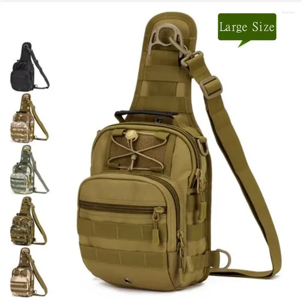 Backpack Men's Bags Tactics Pacote de peito Ride um ombro de alto ombro, inclinado, quatro usam x202 bolsa de viagem grande