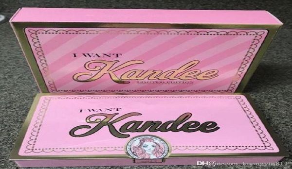 Marca de alta qualidade Eu quero sombra de Kandee Palatte, eu quero Kandee Limited Edition Candy Eyeshadow Palette 15 Colors Eyeshadow Palat1154622