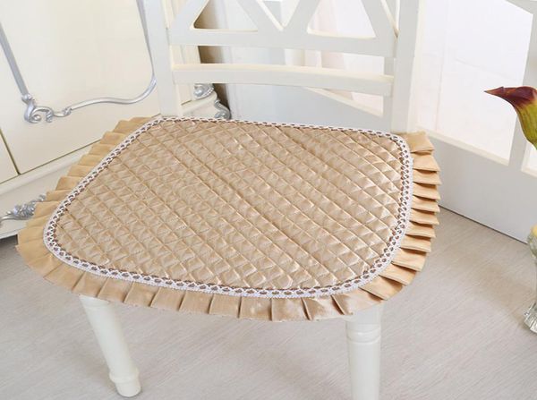 Stile europeo sedia da pranzo di lusso Sedile Cushion Cushion tappetino con ricamo in pizzo estate sottile casa decorativa cuscino4570731