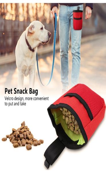 Allenamento esterno portatile per alimenti per animali domestici Snack Snack Obbedienza Caspa in vita Multifunzionale Pocket di alimentazione Multifunzionale F JLLRQR2279570