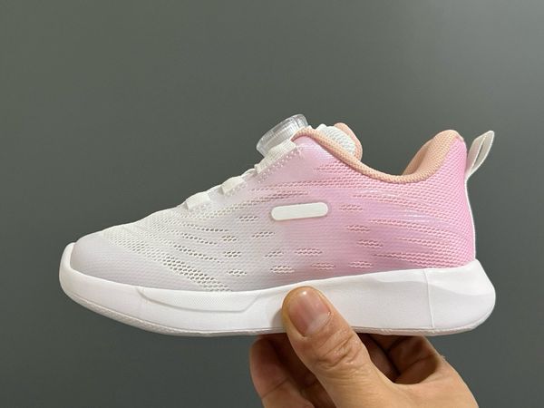 Crianças tênis tênis casuais meninos sapatos crianças jovens treinadores ao ar livre infantil sapato esportivo de esporte verde rosa branco Inglaterra estilo 27-38