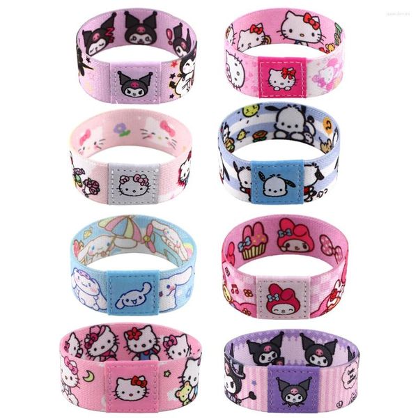 Bangle Fi132 Anime Stretch Armband Armband Cartoon süßes Geschenkmuster breit