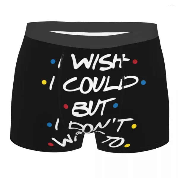 Underpants Show televisivi personalizzati Friends Boxer Shorts Uomini che potrei slip biancheria intima divertente