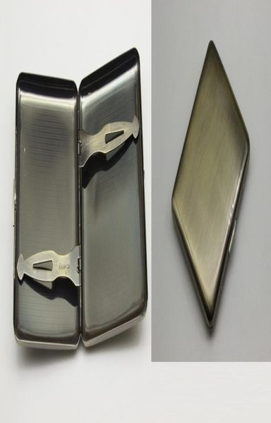 Россия USA Fashion Creative Vintage Bronze Metal Sigarette держатель корпуса для 20 шт.