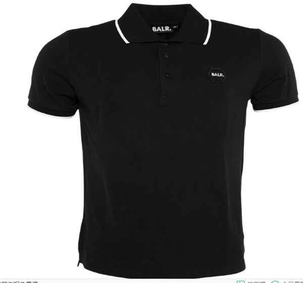 Hochqualität 2019 Neue Mode -Euro -Größe Mesh Cover Balr Polo T Shirt Menwomen nl Luxuries Kleidung Runde Tasche T -Shirt 7490327