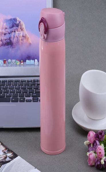 Termos in acciaio inossidabile da 450 ml di tazze thermos a doppia parete isolata thermos tazza di sottobicino da aspirapolvere tè tazza da viaggio per latte thermo bottiglia2173611