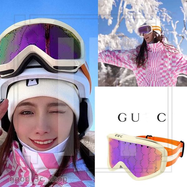 Ski Sunglasses Cucci Ski G-Ggles Мужчины и женщины профессиональные очки в стиле моды Антипроблемный полный каркас специальные дизайнерские очки