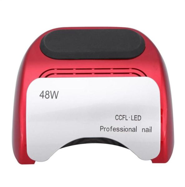 Linda lâmpada de unha UV LedCCFL 48W com tela de LED para gel de cura do secador de gel de unha Ferramenta de polimento233J3444094