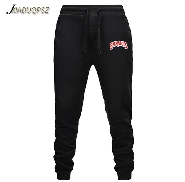 Herrenhosen Baumwolle Herbst Winter grau lässige Lässige lustige Hinterwälder gedruckte Männer Jogger Jogginghosen plus Größe Schwarzhose Pantalon Y200111575757