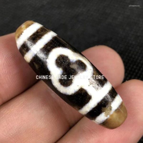 Colares pendentes Antique Magia Antiga Tibetana Agata Bodhi Árvore Amuleta Dzi BEAD F109