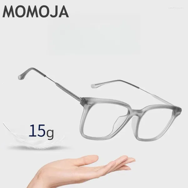 Sonnenbrillen Frames Momojatr90 Brille Rahmen modische Box Frauen Anti Blue Light 2024 Optische Rezeptbrille Männer 2207