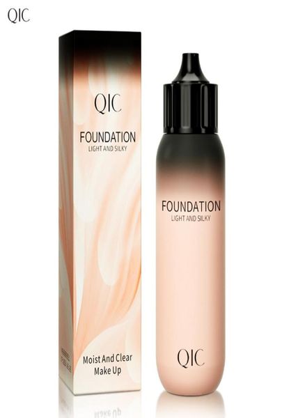 QIC Baby Flasche Liquid Foundation Makeup BB Cream Moisturizer Полное покрытие