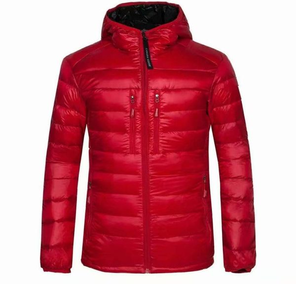 Alta qualidade New Winter Men039s Goose Down Puffer Jacket Casual Brand Hoodies Down Parkas Warm Ski Mens Caats 2007207549