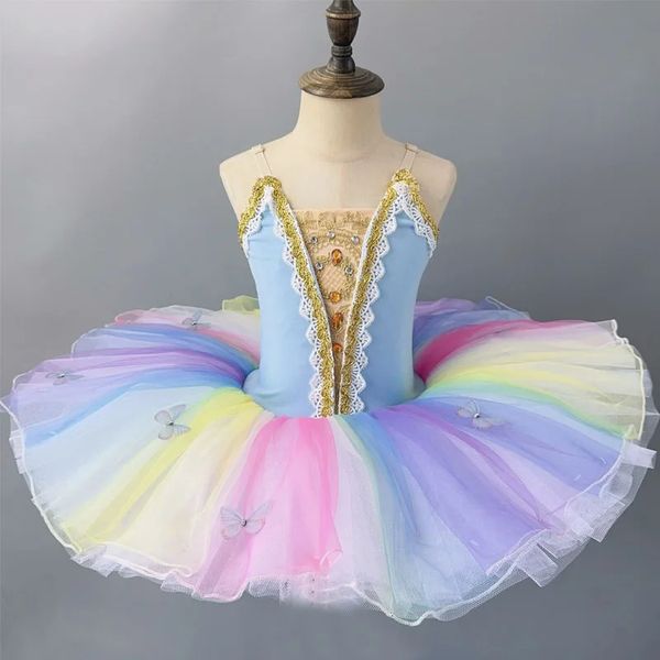 Ballroom Toddler Swan Lake Ballet Tutus Dress Childra
