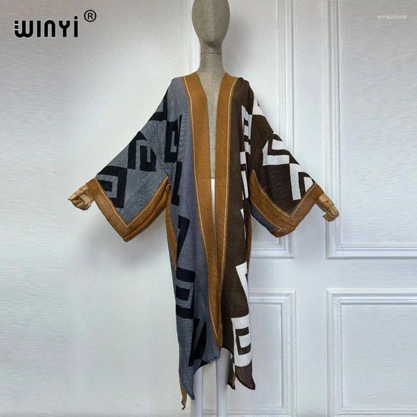 Europa in abbigliamento in piena spiaggia indossare eleganti donne in Africa Cardigan feste di vacanza gratis Kimono Cover-up per