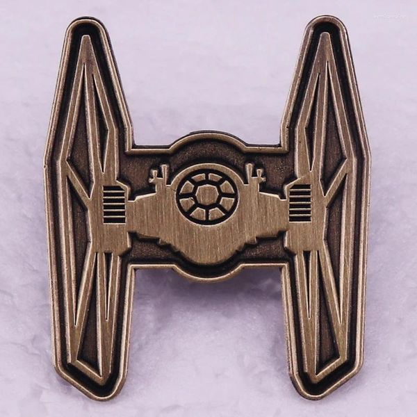 Spille Spille Vintage Space Vehicle Batteria Badge Metal Movie Regalo