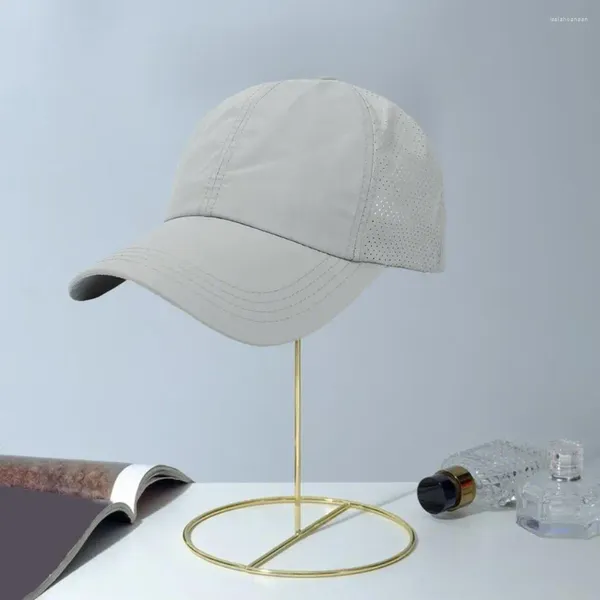 Berretti unisex berretto da baseball berretto riscuotendo protezione solare con buco per fare shopping in viaggio per escursioni