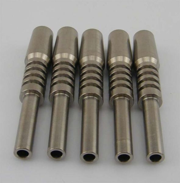10/14/18mm Gr2 Domeless Titanium Nagel Pure Titanium Nägel für Nektorsammler Kits Ti Tipps Großhandel Vaporizer Smokinig Accessoires1596264