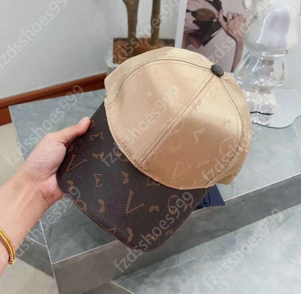 5A Ball Caps Cap -Designer Hats Letters Кожаные магазины роскошные ветреные бейсболка каскатт шляпы классические дамы мужчины ретро модные шляпы повседневные сотни матчей Sun1