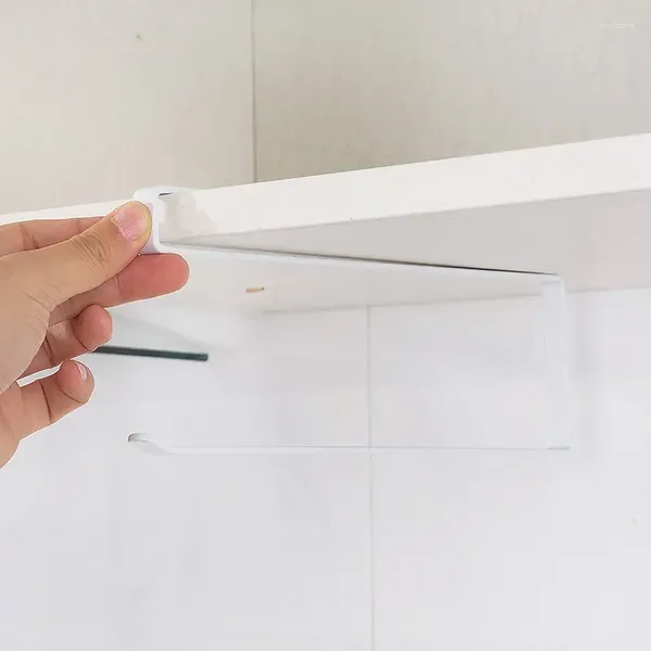 Armazenamento de cozinha Toalha de papel de papel suprimentos de barra de vaso sanitário cravo rack de banheiro porta do banheiro porta