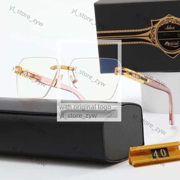 Dita Mach sechs Johnson hochwertiger Designer für Männer Sonnenbrillen Mode Retro Luxury Brille Gläser Fashion Design Metal Ribbon Box Pilot Sports Dita Brillen