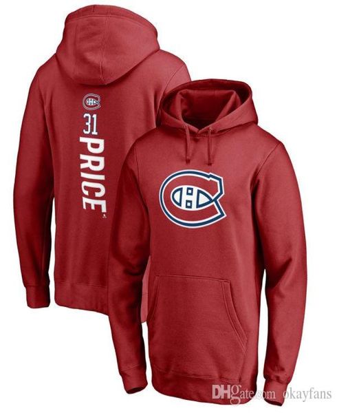 Montreal Hockey Hoodies Jonathan Drouin Max Pacioretty Andrew Shaw Shea Weber Carey Preis Hoodie Sweatshirts2943532