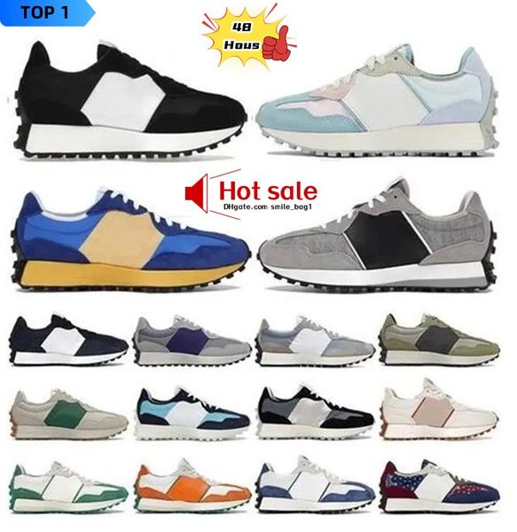 Designerschuhe Herren Blance 327 Laufschuhe Frauen neue 327 Sneaker Leopardenmuster blau schwarz weiß hellgrauer Khaki Meersalz Freizeitschuhe Skateboard Sporttrainer Sporttrainer