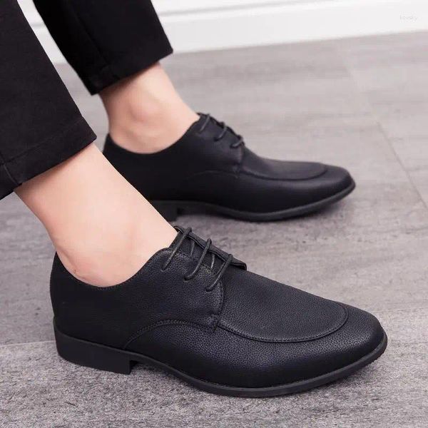 Scarpe eleganti moccasin business britannico stile britannico da uomo pigro da uomo in pelle casual