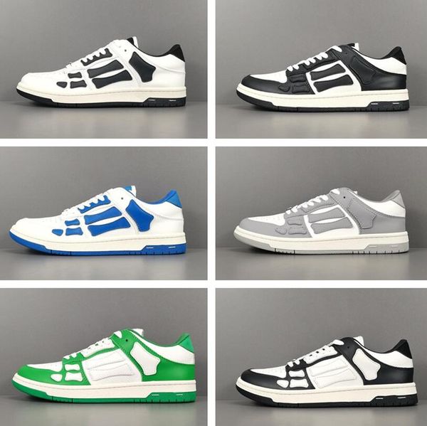 Skel Top Low Shop Skeleton Bone Low-Top Sneakers Runners Styles icônico Running Running Shoes Sports Men Men.