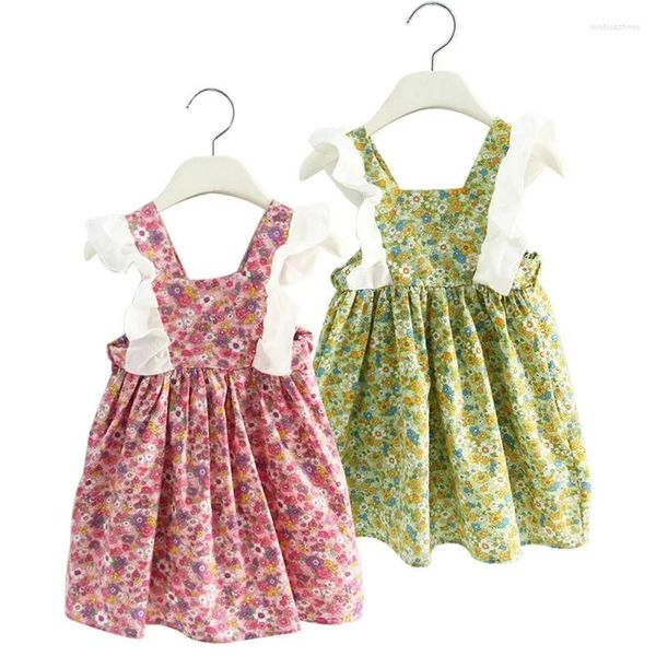 Girl Dresses Princess Baby Dress Summer Kidsless Girls Birthday per 1-7y Tutu Tutdler Clothes Vestitido