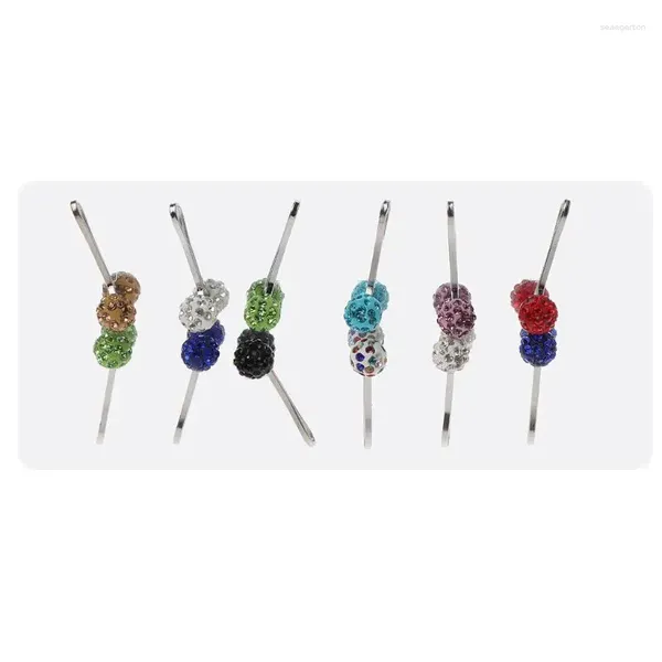 Broschen 2024 12 PCs/Set Muslim Hijab Clips für Strasskugelschal Sicherheitsstifte Emaille Schmuck Dekoration Geschenk