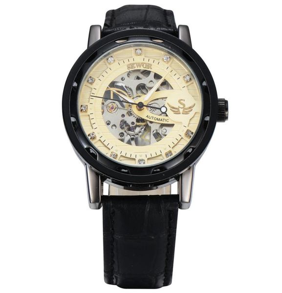 Sewor Luxury Skeleton Mechanical Watt