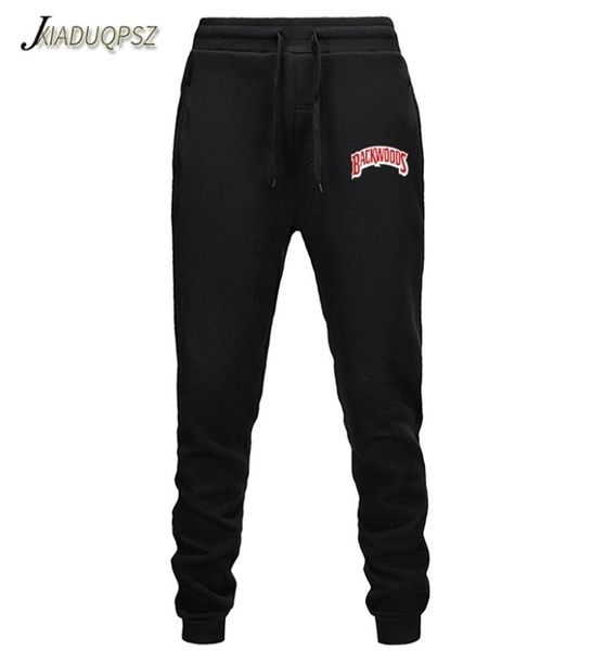 Herrenhosen Baumwolle Herbst Wintergrau Casual Lustige Hinterwälder gedruckte Männer Jogger Jogginghose Plus Size Black Hosen Pantalon Y200118117113