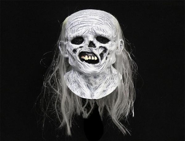 Halloween Zombie Scary Full Head Party Cosplay Mask Haunted House Horror Props 220611291C9198185