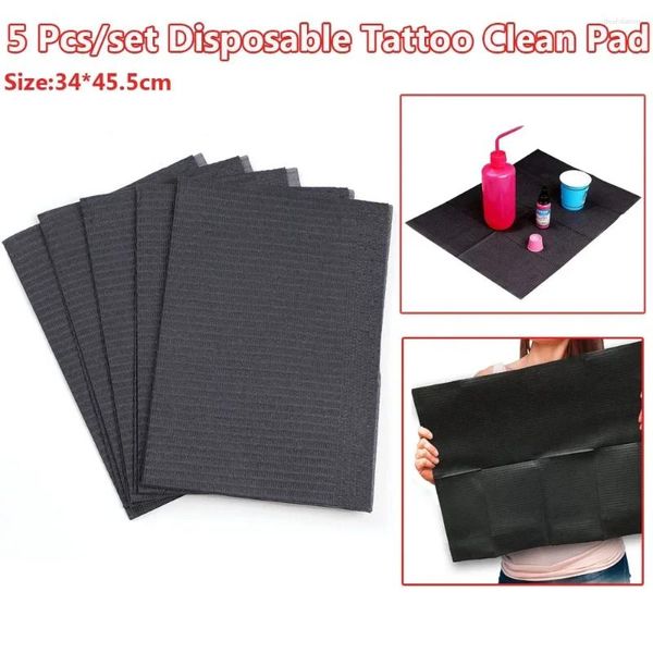 Tischtuch 5 Blatt/Set verfügbares Tattoo Clean Pad Covers Accessoires